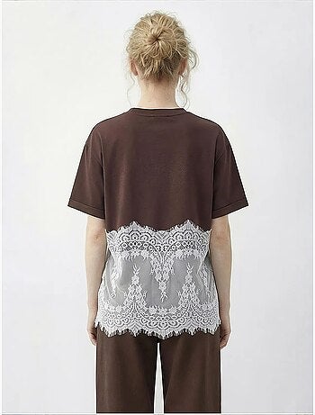 Camiseta de algodón para mujer lucci