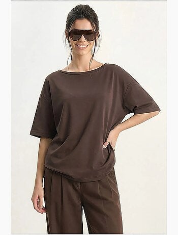Camiseta de algodón para mujer lucci