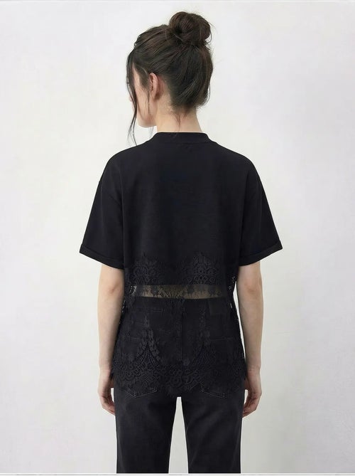 Camiseta de algodón para mujer lucci - Kiabi