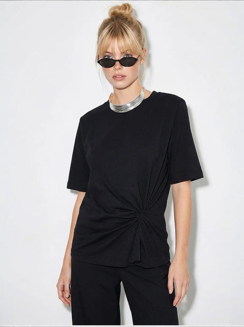 Camiseta de algodón para mujer lucci - Kiabi