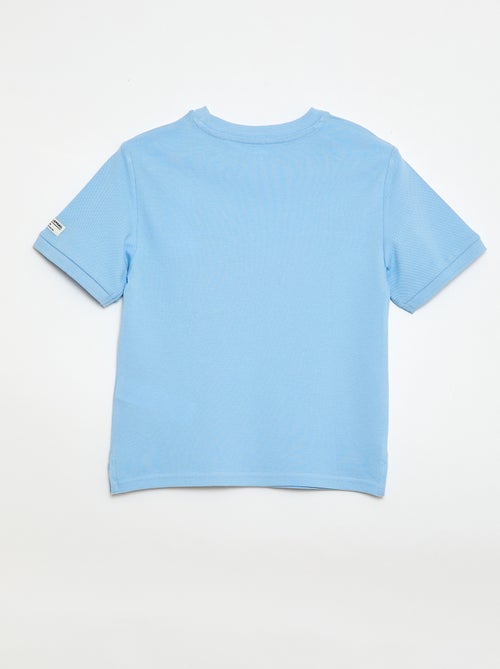 Camiseta de algodón piqué de manga corta - Kiabi