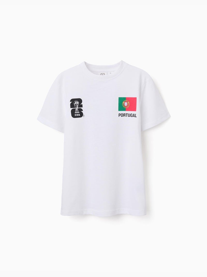Camiseta de algodón Portugal FIFA World Cup 2026 Blanco - Kiabi