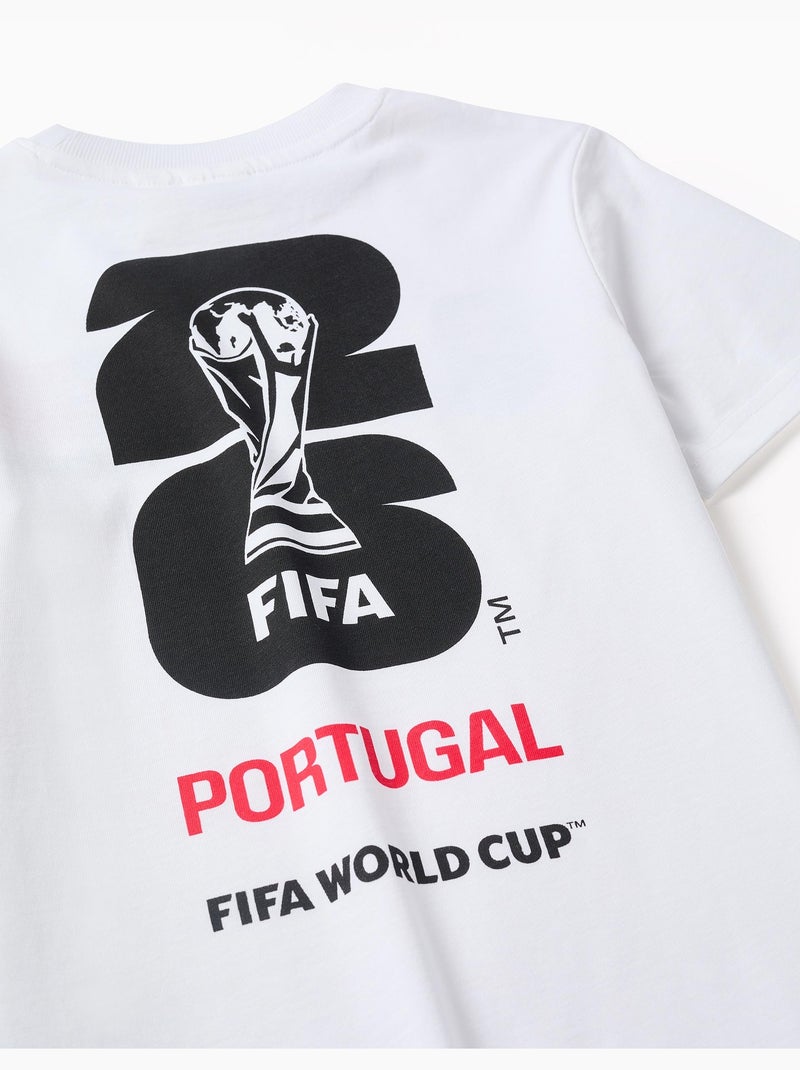Camiseta de algodón Portugal FIFA World Cup 2026 Blanco - Kiabi