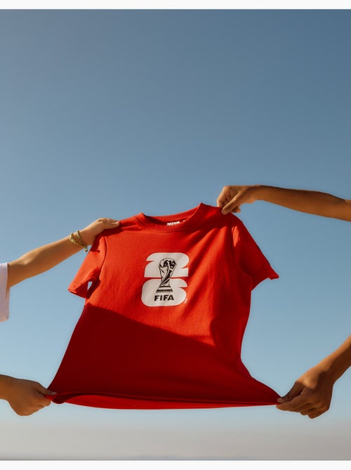 Camiseta de algodón Portugal FIFA World Cup 2026 - Kiabi Camiseta de algodón Portugal FIFA World Cup 2026 - Kiabi