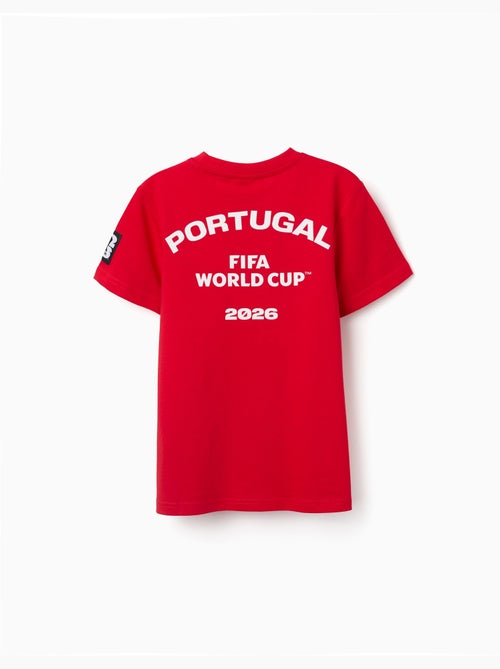 Camiseta de algodón Portugal FIFA World Cup 2026 - Kiabi Camiseta de algodón Portugal FIFA World Cup 2026 - Kiabi