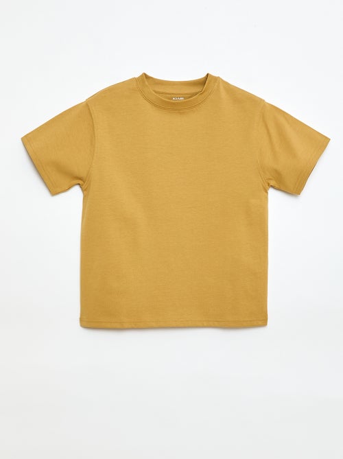 Camiseta de algodón premium - Kiabi