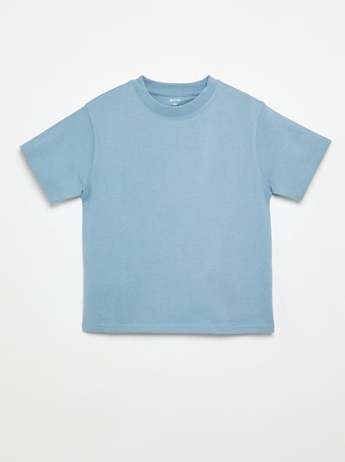Camiseta de algodón premium - Kiabi