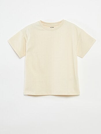 Camiseta de algodón premium