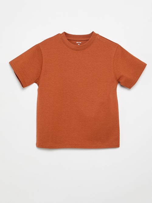 Camiseta de algodón premium - Kiabi