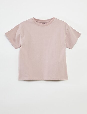 Camiseta de algodón premium