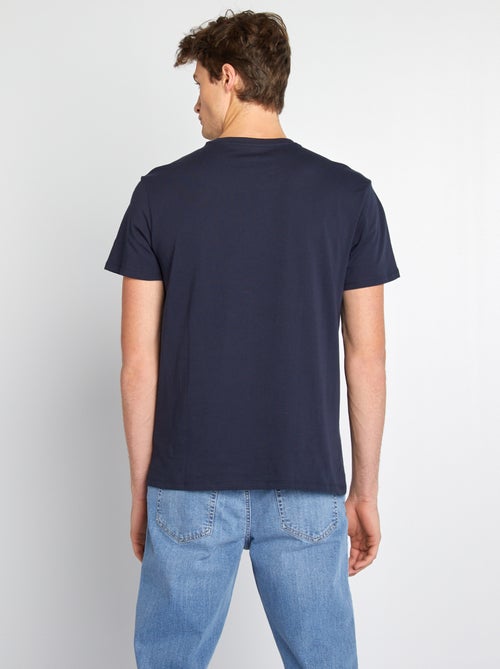 Camiseta de algodón puro +1,90 m - Kiabi Camiseta de algodón puro +1,90 m - Kiabi