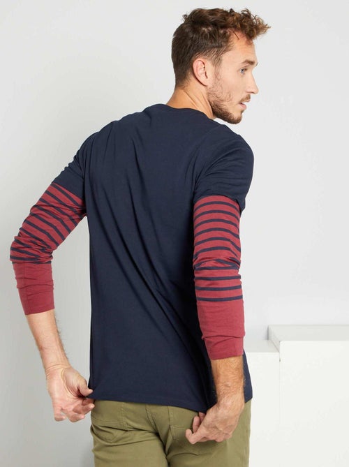 Camiseta de algodón puro +1,90 m - Kiabi Camiseta de algodón puro +1,90 m - Kiabi