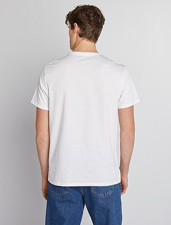 Camiseta de algodón puro +1,90 m