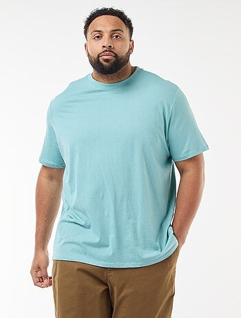 Camiseta lisa de punto jersey