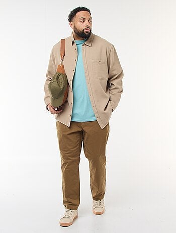 Camiseta lisa de punto jersey