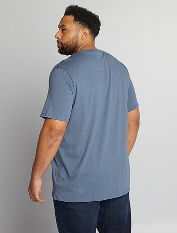 Camiseta lisa de punto jersey