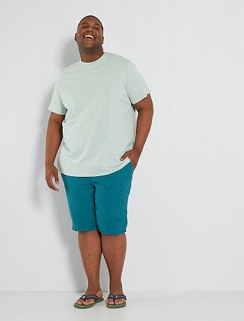 Camiseta lisa de punto jersey
