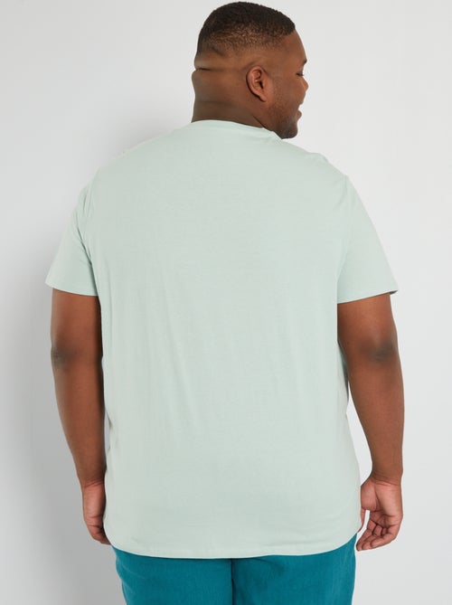 Camiseta de algodón puro - Kiabi