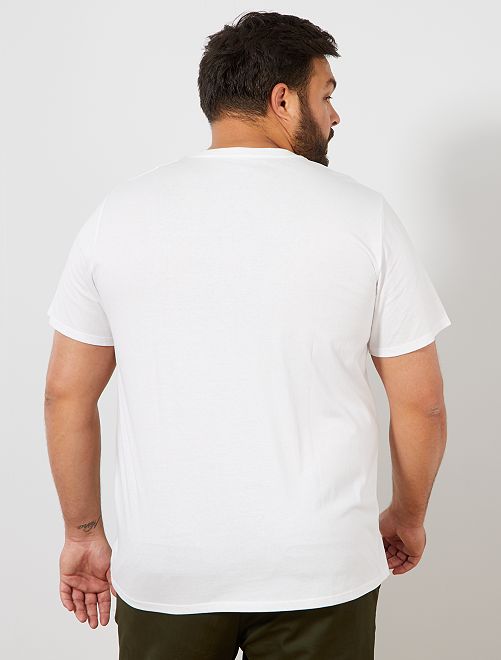 Camiseta de algodón puro - Kiabi