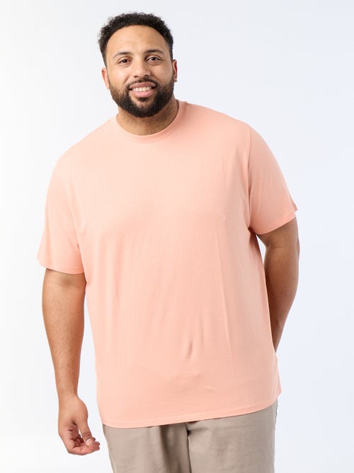 Camiseta de algodón puro - Kiabi Camiseta de algodón puro - Kiabi