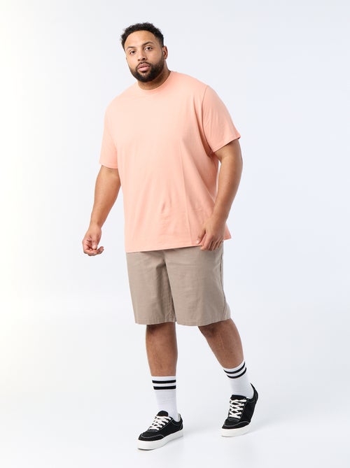 Camiseta de algodón puro - Kiabi Camiseta de algodón puro - Kiabi