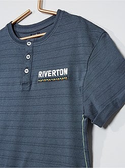 Niño 3-12 años - Camiseta de algodón puro 'riverton' - Kiabi