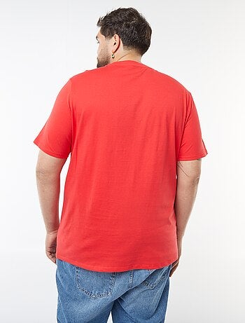 Camiseta de algodón puro