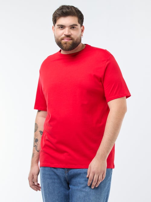 Camiseta de algodón puro - Kiabi Camiseta de algodón puro - Kiabi