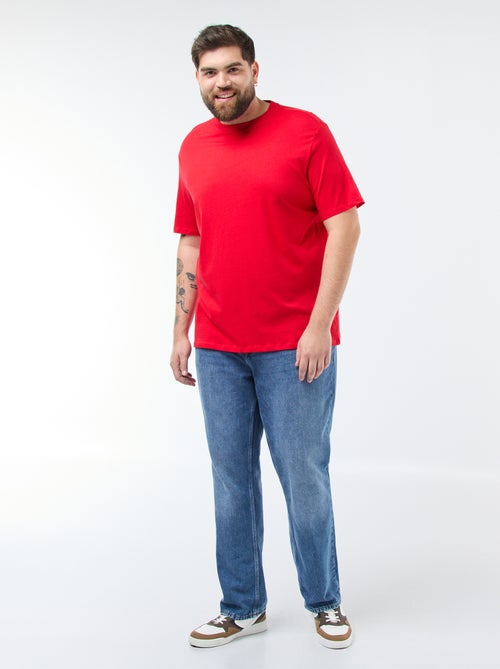 Camiseta de algodón puro - Kiabi Camiseta de algodón puro - Kiabi