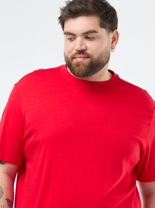 Camiseta de algodón puro - Kiabi Camiseta de algodón puro - Kiabi