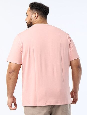 Camiseta lisa de punto jersey