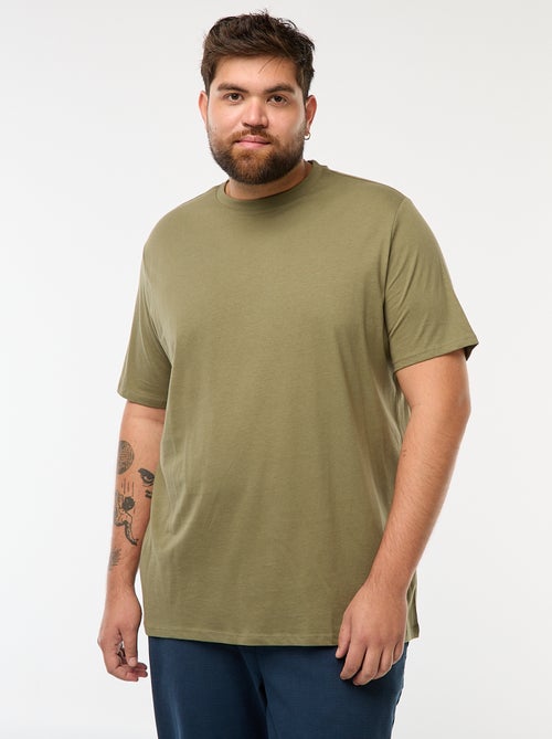 Camiseta de algodón puro - Kiabi