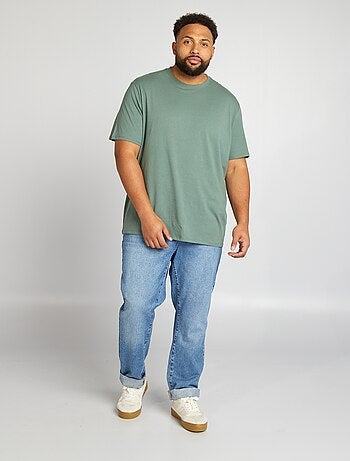 Camiseta de algodón puro