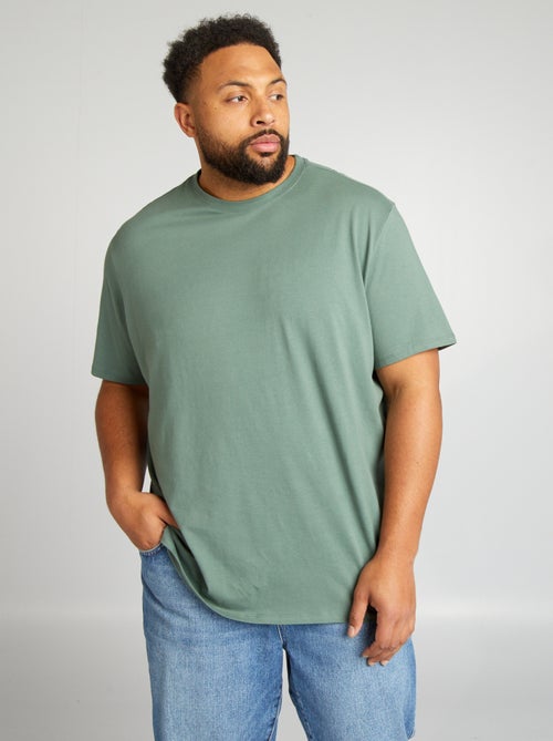 Camiseta de algodón puro - Kiabi Camiseta de algodón puro - Kiabi
