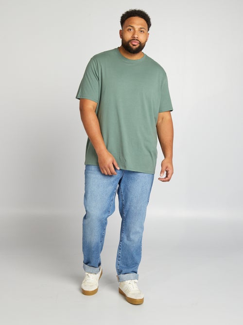 Camiseta de algodón puro - Kiabi Camiseta de algodón puro - Kiabi