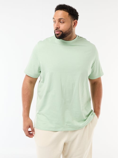 Camiseta de algodón puro - Kiabi