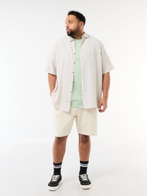 Camiseta de algodón puro - Kiabi