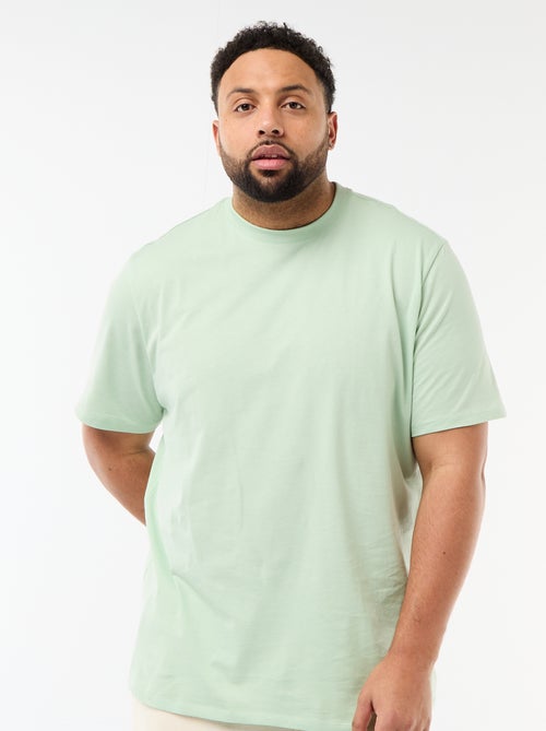 Camiseta de algodón puro - Kiabi