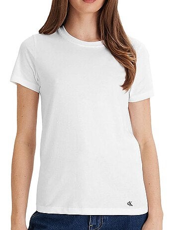 Camiseta de algodón unisex Calvin Klein Jeans