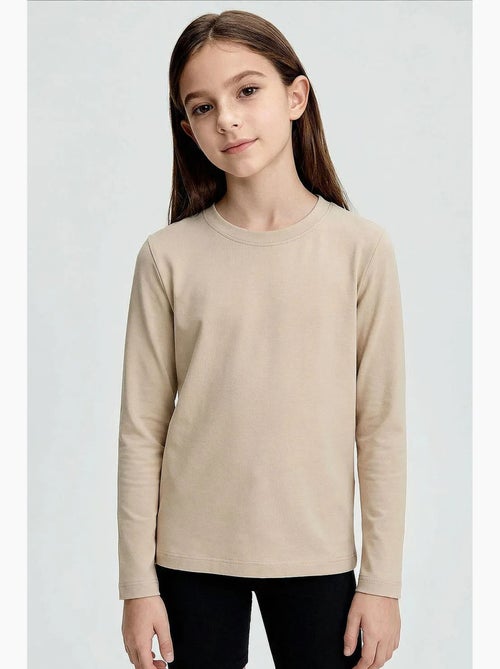 Camiseta de algodón y elastano tommy - Kiabi