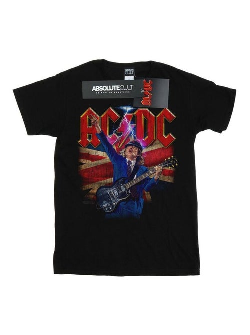 Camiseta de angus white bandera de reino unido para hombre - acdc - Kiabi Camiseta de angus white bandera de reino unido para hombre - acdc - Kiabi