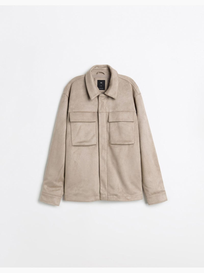 Camiseta de ante, MO Fashion Beige - Kiabi