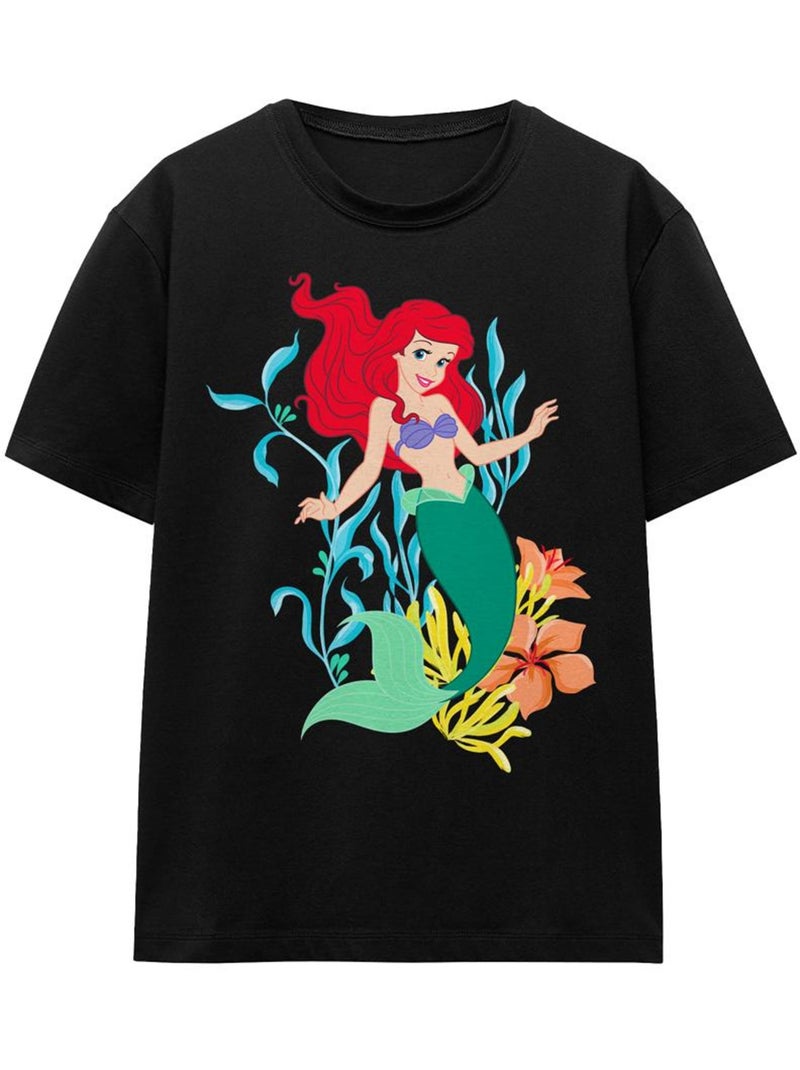 Camiseta de ariel alga marina para adultos unisex - the little mermaid Negro - Kiabi