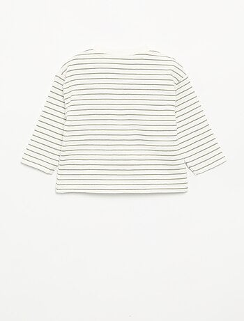 Camiseta de Baby Terry de manga larga