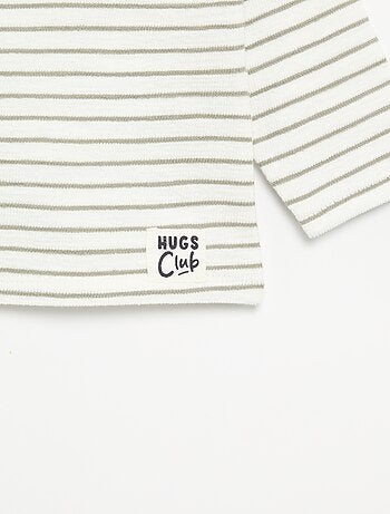 Camiseta de Baby Terry de manga larga