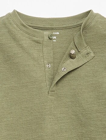 Camiseta de Baby Terry de manga larga