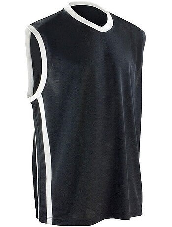 Camiseta de baloncesto de secado rápido sin mangas para hombre - spiro