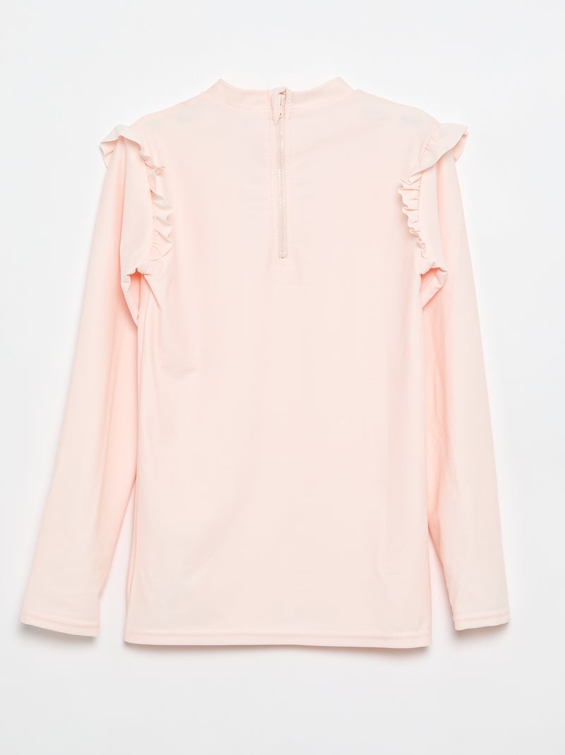 Camiseta de baño anti-UV Rosa - Kiabi