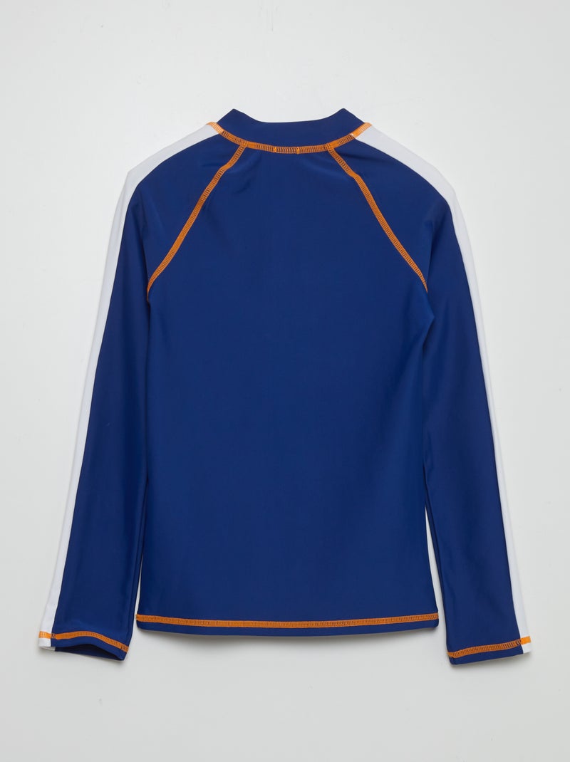 Camiseta de baño AZUL - Kiabi
