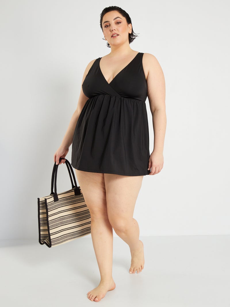 Camiseta de baño Negro - Kiabi